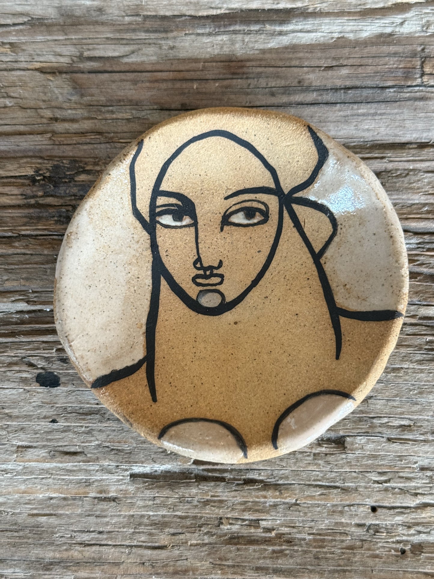 Ceramic mini plate