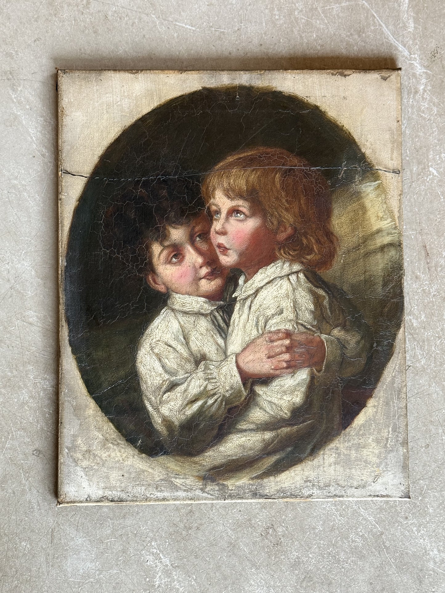 Vintage painting -Aina