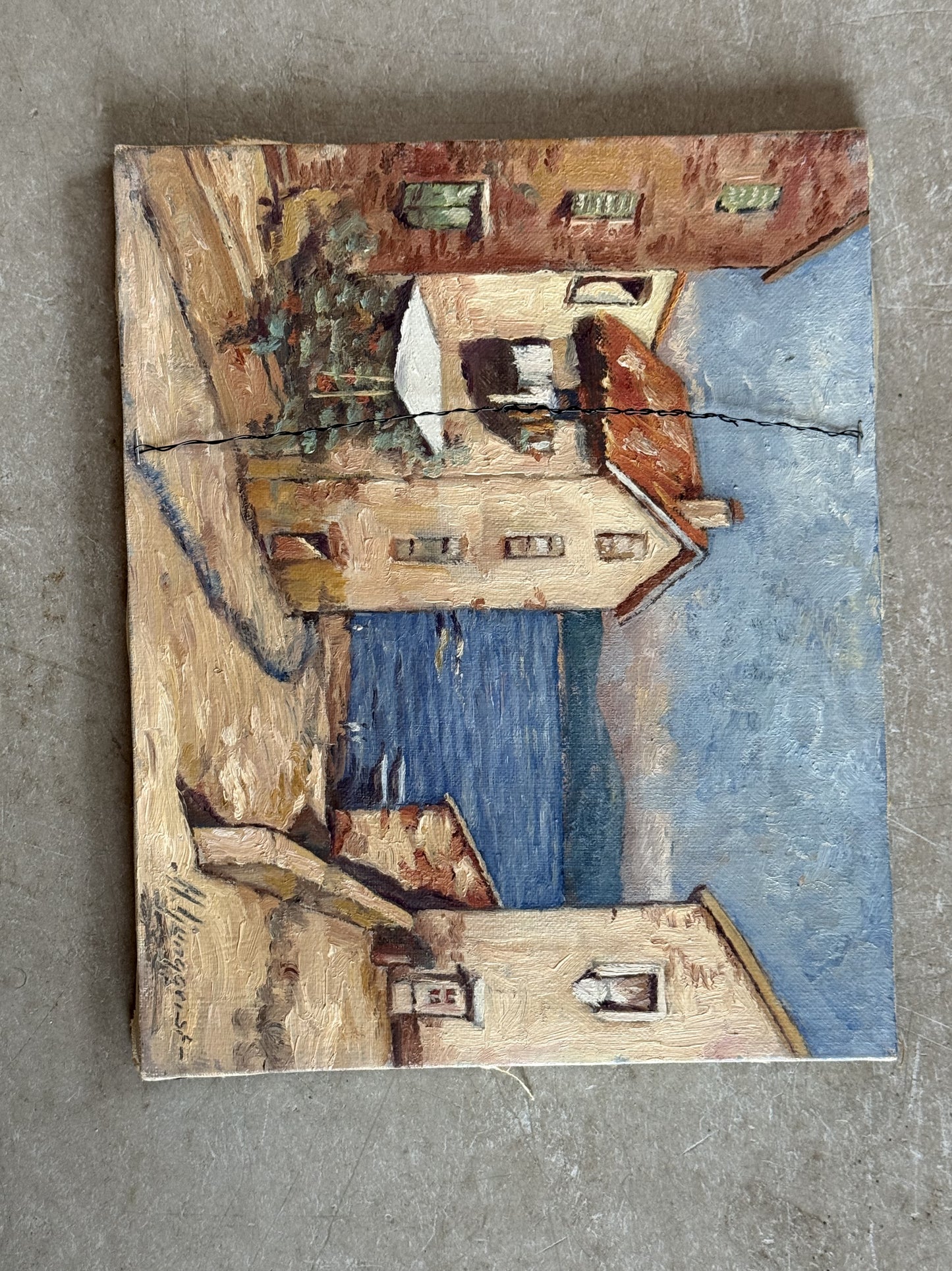 Vintage painting -Millie