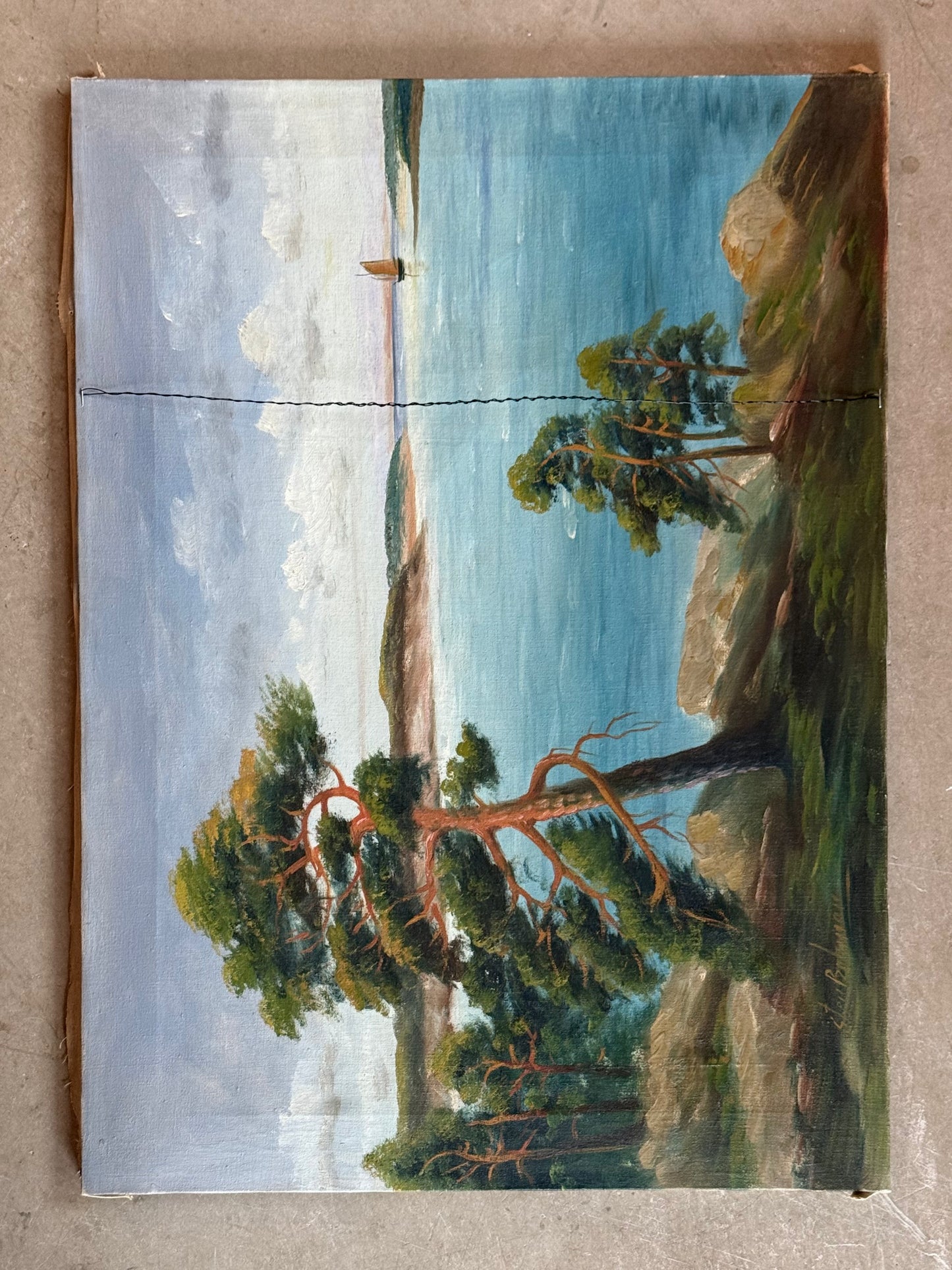 Vintage painting -Ilse