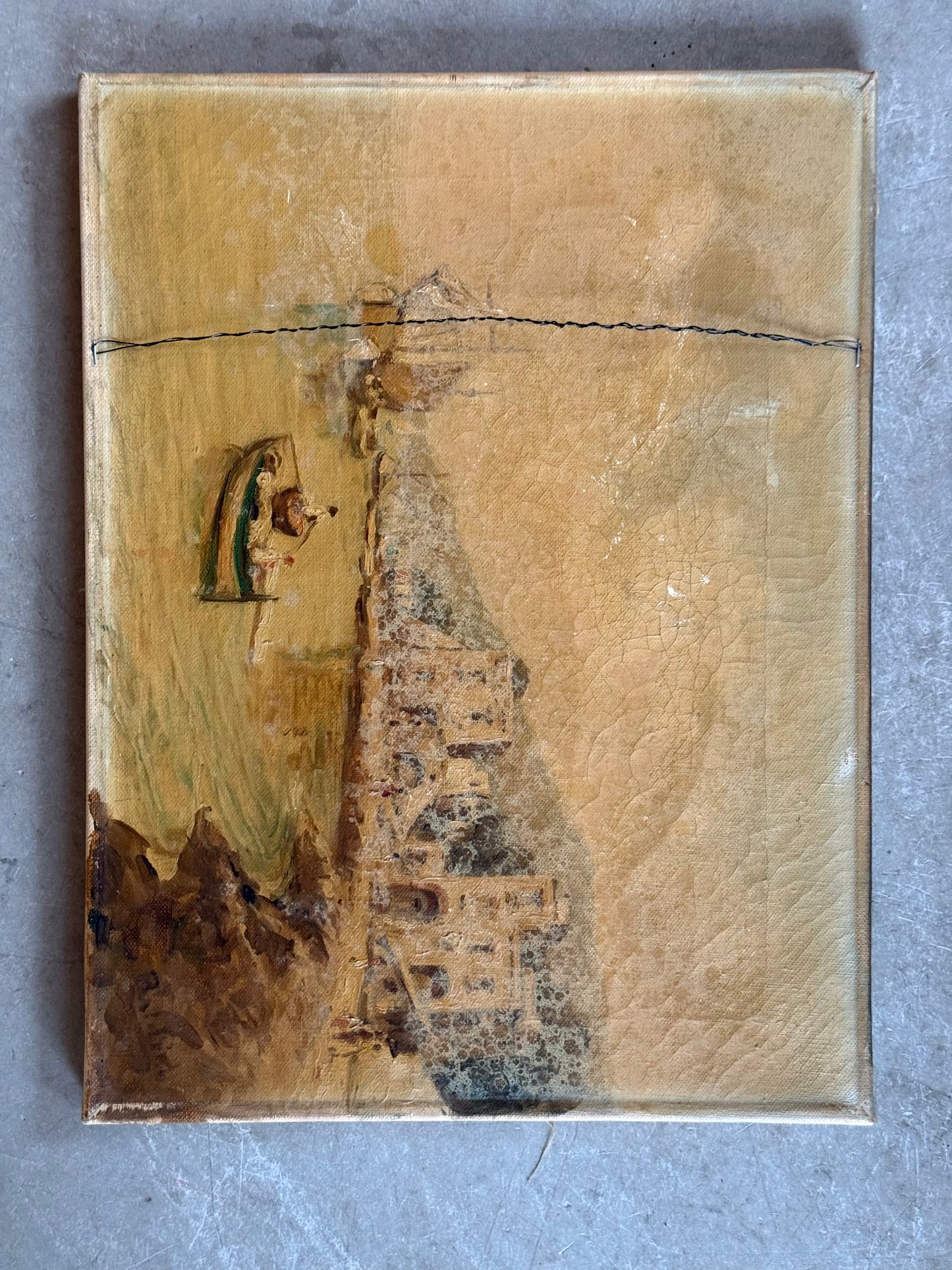 Vintage painting -Eira