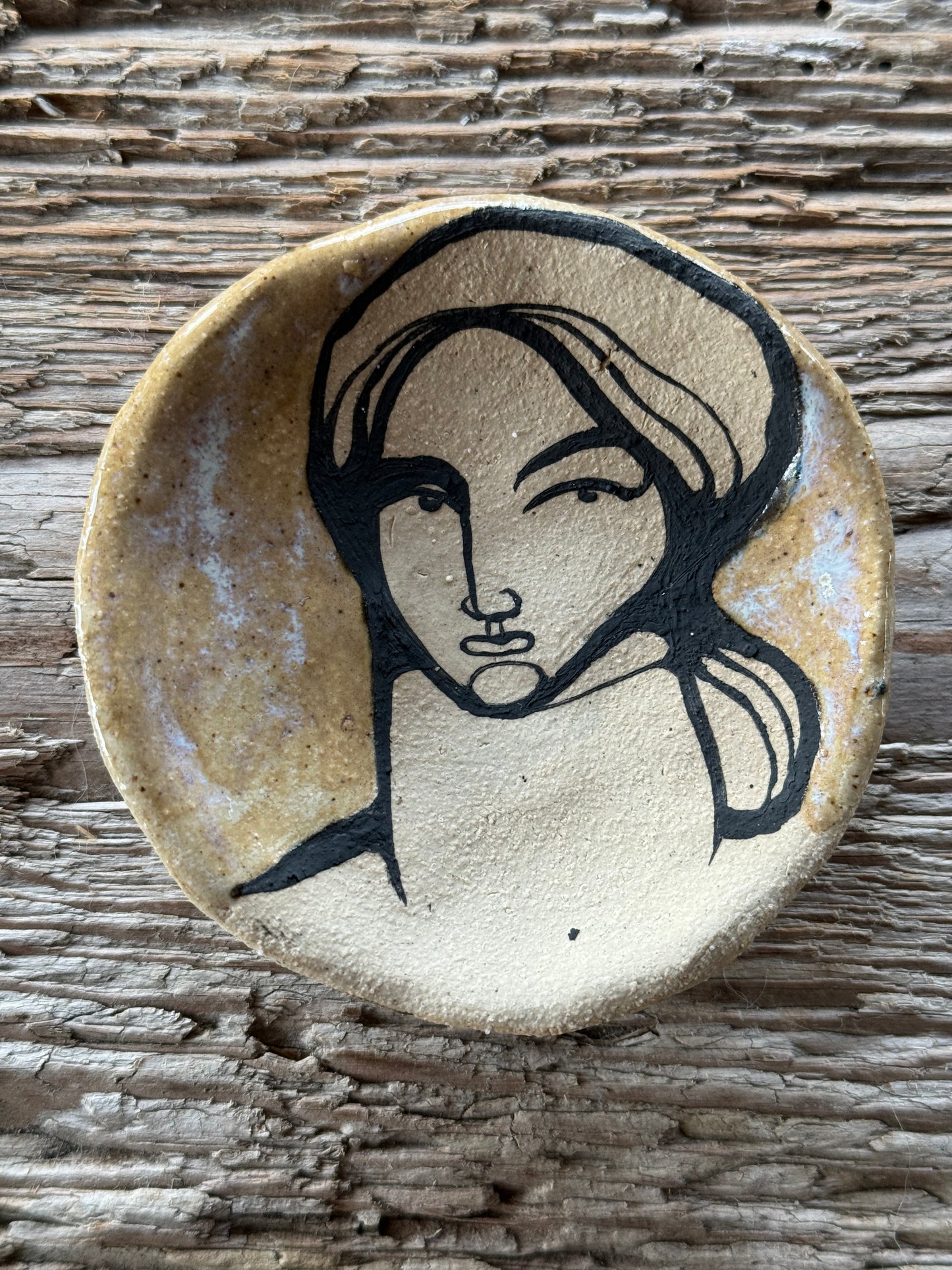 Ceramic mini plate