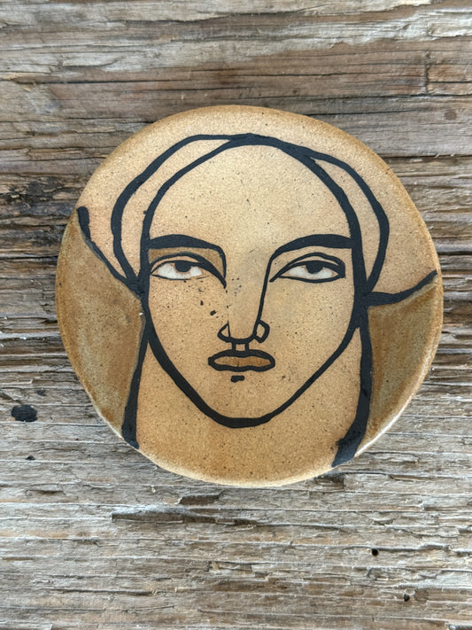 Ceramic mini plate