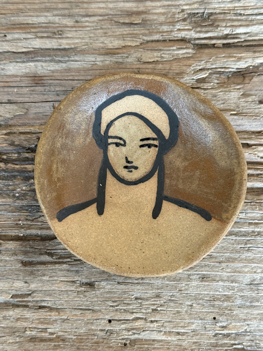 Ceramic mini plate