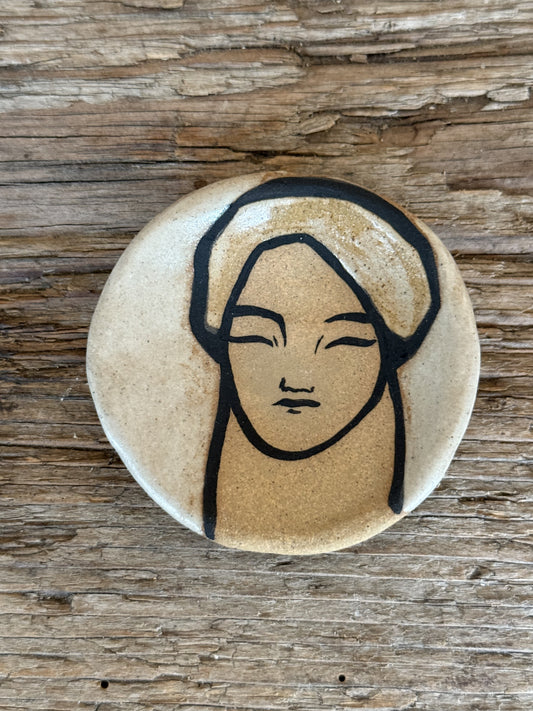 Ceramic mini plate